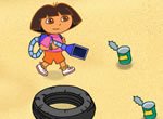 Jogos da dora: Aventura de Dora na Praia