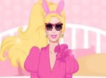 Jogos da barbie: Barbie P�scoa Rosa