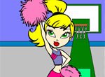 Jogos de colorir: Colorir Bratz  L�der de Torcida