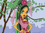 Jogos das monster high: Colorir Jinafire Long