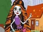 Jogos das monster high: Colorir Skelita Calaveras