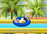 Jogos de aventura: Corrida de B�ia no Tobog�