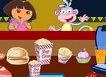 Jogos da dora: Dora na Lanchonete
