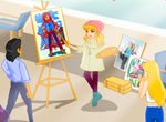 Jogos de colorir: Fa�a pinturas rapidamente