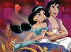 Aladdin e Jasmine Seis Diferenças