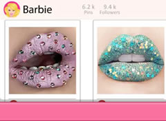 Barbie Arte nos Lábios