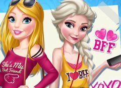 Barbie e Elsa Melhores Amigas