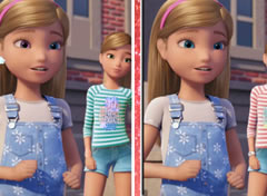 Barbie e suas Irmãs em Uma Aventura de Cachorrinhos Diferenças