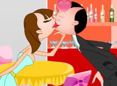 Beijo no Baile de Dia dos Namorados