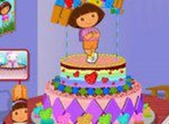 Bolo de Aniversário da Dora