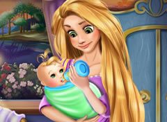 Cuide do Bebê da Rapunzel