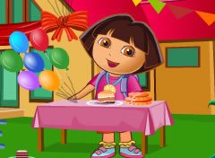 Dora Limpeza da Festa de Aniversário