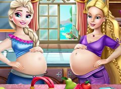 Elsa e Barbie Grávidas