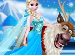 Frozen Elsa e Sven