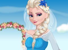 Frozen Elsa Fazendo a Comida do Casamento