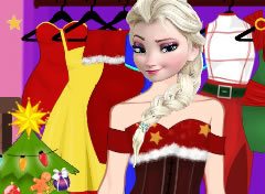 Frozen Elsa Moda do Natal