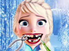 Frozen Elsa no Dentista