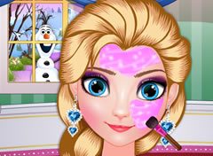 Frozen Elsa Super Limpeza de Pele