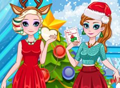 Frozen Festa de Natal da Elsa e Anna