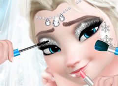 Frozen Maquiagem da Noiva Elsa