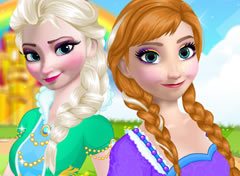 Frozen Maquie as Irmãs Elsa e Anna