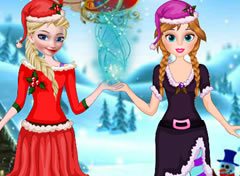 Frozen Natal da Elsa e Anna
