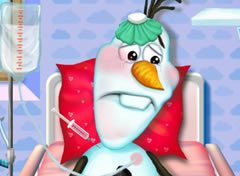 Frozen Olaf Doente