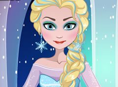 Frozen Princesa Elsa Penteados
