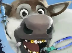 Frozen Sven no Dentista