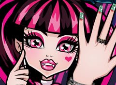 Monster High Draculaura na Manicure