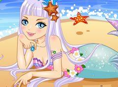 Princesa Sereia na Praia