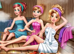 Princesas da Disney na Sauna