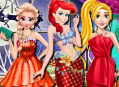 Princesas da Disney no Natal