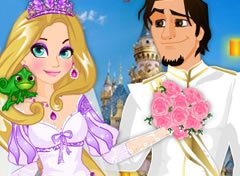 Vestido de Noiva da Rapunzel