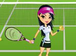 Jogos de esportes: Jogadora de T�nis