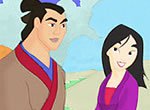 Jogos de colorir: Lee Shang e Mulan