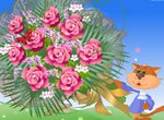 Jogos de decorar: Lindo Buqu� de Flores
