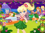 Jogos da polly: Luau da Polly