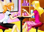 Jogos de unhas: Manicure do Sal�o de Beleza