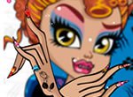 Jogos das monster high: Unhas de Monster High Howleen