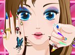 Jogos de unhas: Unhas Glamurosas