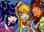 Jogos das winx: Winx Musa Stella e Layla