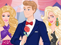 Barbie e Aurora Pretendente para o Ken