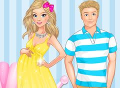 Barbie Gravida Elegante - jogos online de menina