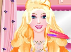 Barbie na Cabeleireira - jogos online de menina