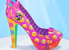 Barbie Sapato de Emoji