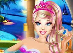 Barbie Super Princesa no Spa