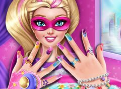 Barbie Super Princesa Unhas Decoradas 2