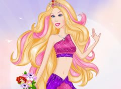 Barbie Vida de Sereia - jogos online de menina