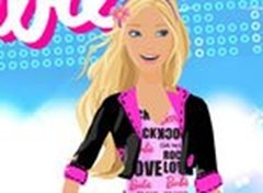 Barbie na Capa de uma Revista de Moda